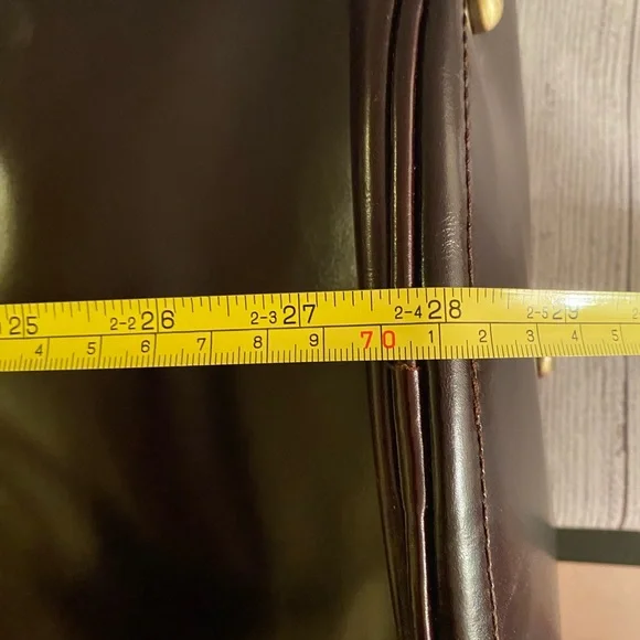 Patricia Nash leather leopard print bucket Bag - Picture 11 of 14